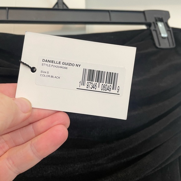 NWT Danielle Guizio Azia Pant fold over Y2K inspired flare pants size small - Picture 7 of 10